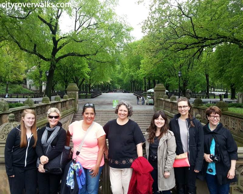Central Park Tour Group Near Mall