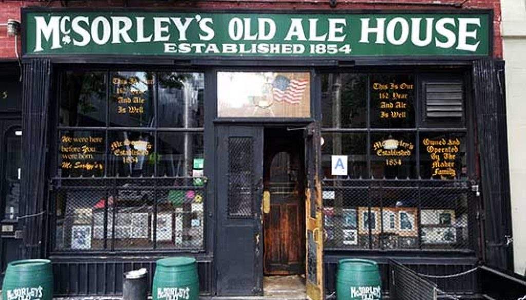 McSorley's Old Ale House - NY's Oldest Irish Pub